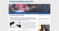 Desktop Screenshot of compromisdevente.info