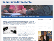 Tablet Screenshot of compromisdevente.info